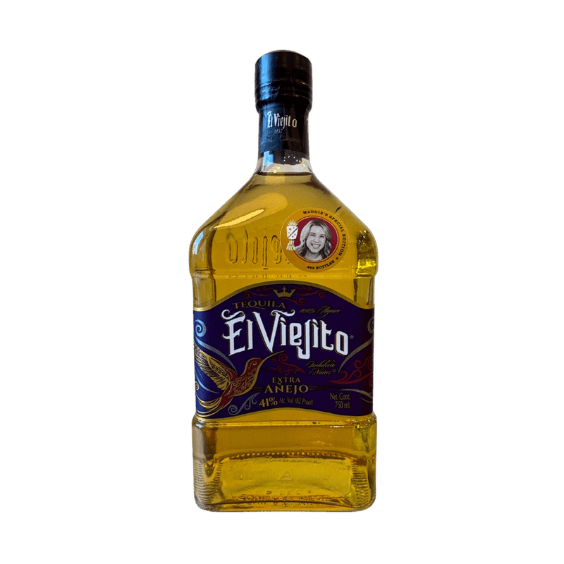 ビンテージ酒瓶ELWECO PRODUCT El Viejito Extra Anejo Tequila 'Maddie Jager's Selection' + FREE