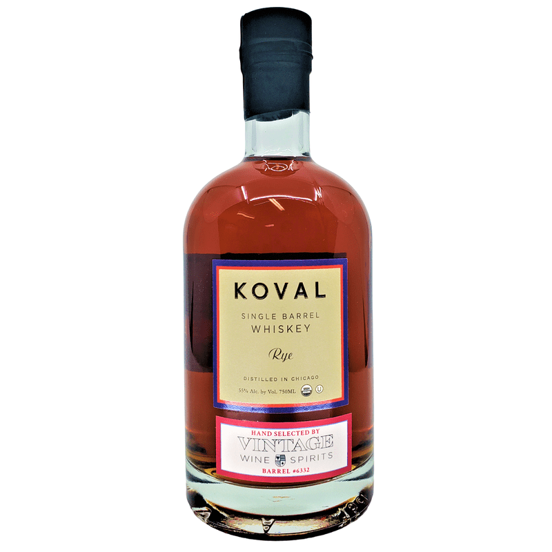 Koval Single Barrel Rye Whiskey Private Pick - Vintage Wine & Spirits
