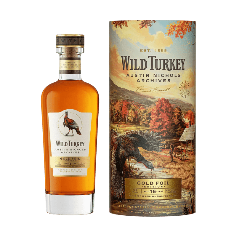 WILD TURKEY 12年 750ml 箱付き ゴールド Discover Wild Turkey Archive Gold Edition Bourbon | Aged 16 Years