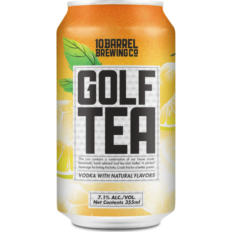 10 Barrel Brewing Co. Golf Tea Vodka Cocktail 4-Pack - Vintage Wine & Spirits