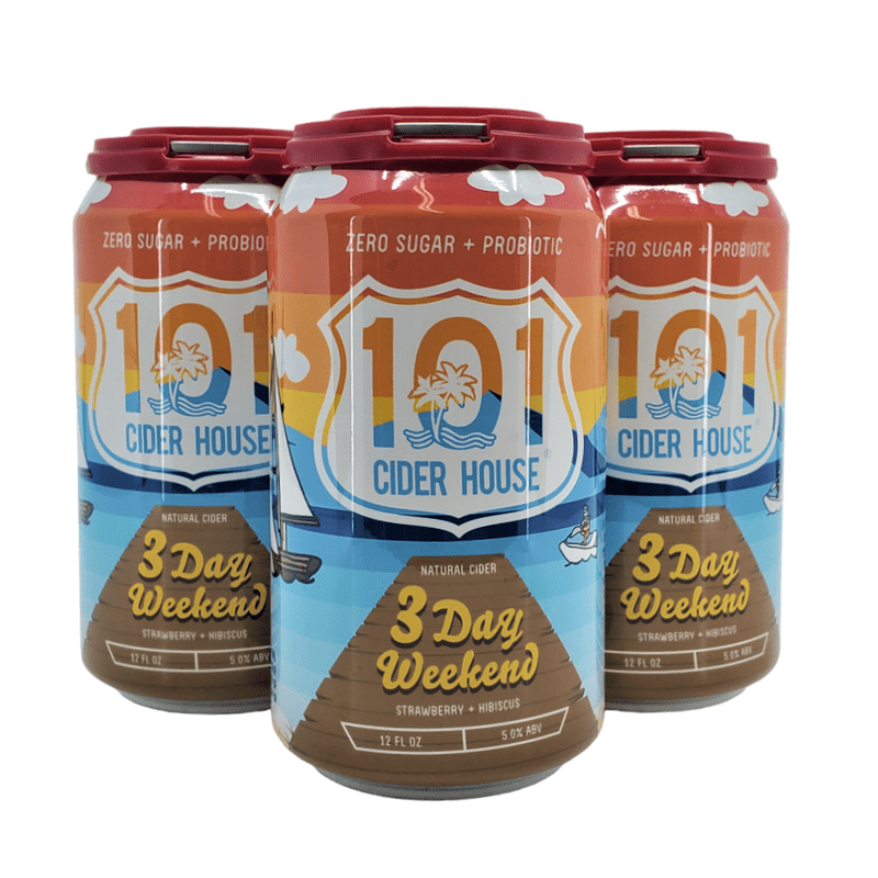 101 Cider House 3 Day Weekend Cider 4-Pack - Vintage Wine & Spirits