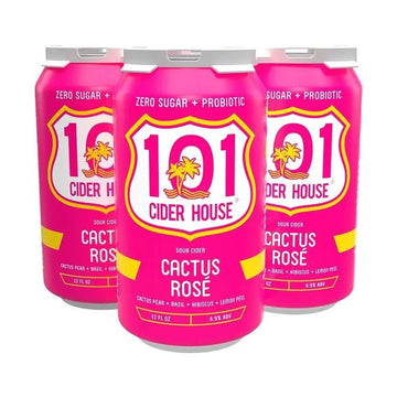 101 Cider House Cactus Rosé Sour Cider 4-Pack - Vintage Wine & Spirits