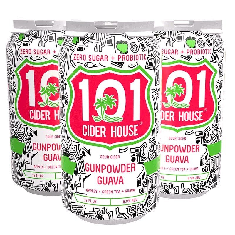 101 Cider House Gunpowder Guava Sour Cider 4-Pack - Vintage Wine & Spirits