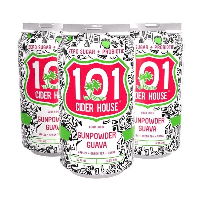 101 Cider House Gunpowder Guava Sour Cider 4-Pack - Vintage Wine & Spirits