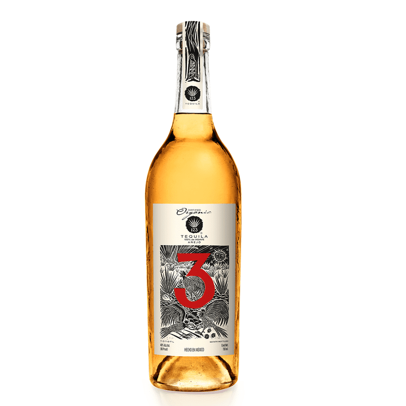 123 Organic Anejo Tres Tequila - Vintage Wine & Spirits