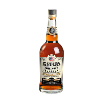 15 Stars 8 & 15 Year Old Private Stock Bourbon Whiskey - LoveScotch.com
