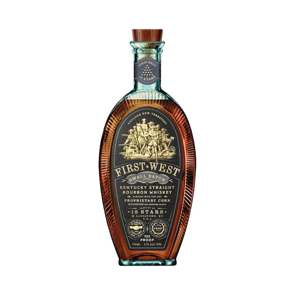 15 Stars First West Small Batch Bourbon Whiskey - Vintage Wine & Spirits