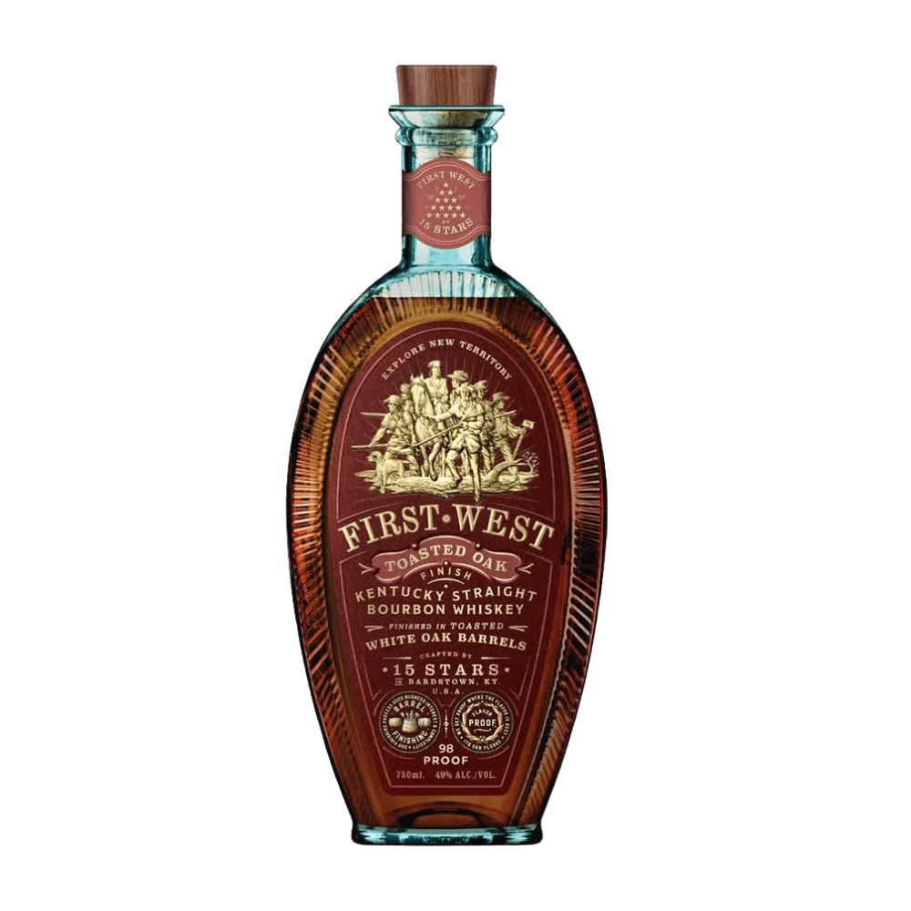 15 Stars First West Toasted Oak Bourbon Whiskey - Vintage Wine & Spirits