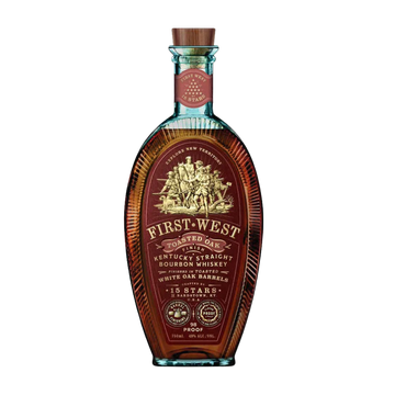 15 Stars First West Toasted Oak Bourbon Whiskey - LoveScotch.com
