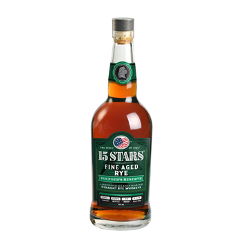 15 Stars Founder's Reserve Rye Whiskey - LoveScotch.com