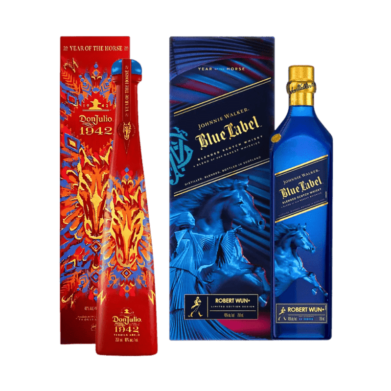1942 x Blue Label: Year of the Horse Set - Vintage Wine & Spirits
