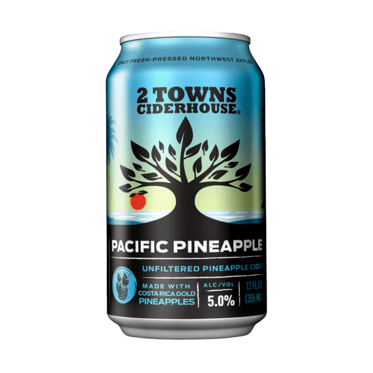 2 Towns Ciderhouse Pacific Pineapple Cider 6-Pack - Vintage Wine & Spirits