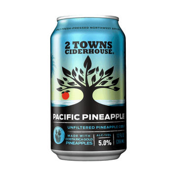 2 Towns Ciderhouse Pacific Pineapple Cider 6-Pack - Vintage Wine & Spirits