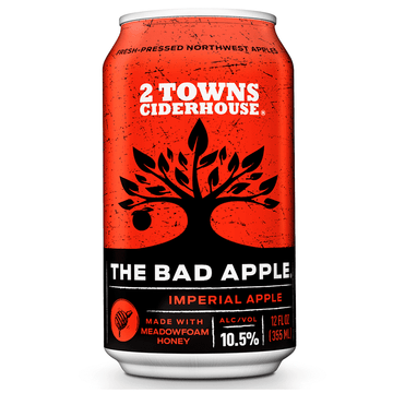 2 Towns Ciderhouse The Bad Apple Imperial Hard Cider 4-Pack - Vintage Wine & Spirits