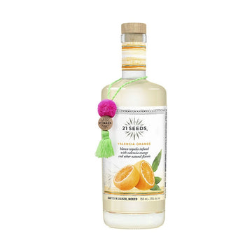 21 Seeds Valencia Orange Infused Blanco Tequila 750ml - Vintage Wine & Spirits