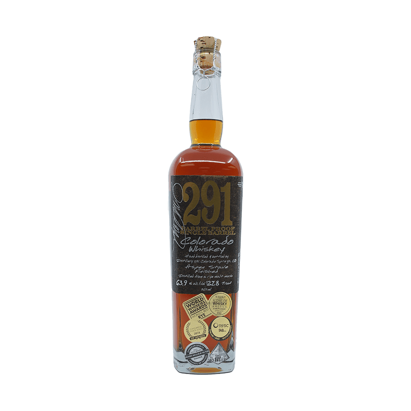 291 Barrel Proof Single Barrel Colorado Bourbon Whiskey - Vintage Wine & Spirits