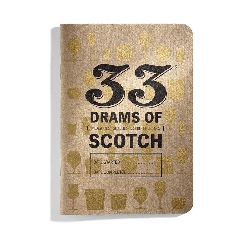 33 Drams of Scotch Tasting Book - Vintage Wine & Spirits