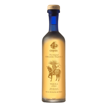 4 Copas Anejo Organic Tequila - Vintage Wine & Spirits