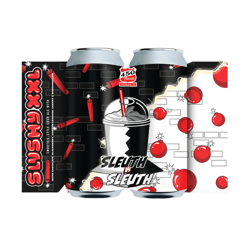 450 North Brewing Co. Sleuth vs Sleuth Slushy XXL Sour Ale Beer 4-Pack - Vintage Wine & Spirits