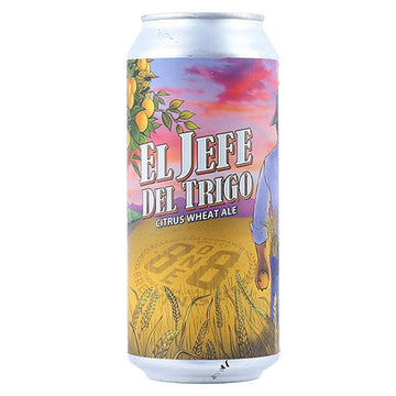 8one8 Brewing El Jefe del Trigo Citrus Wheat Ale Beer Single Can - Vintage Wine & Spirits