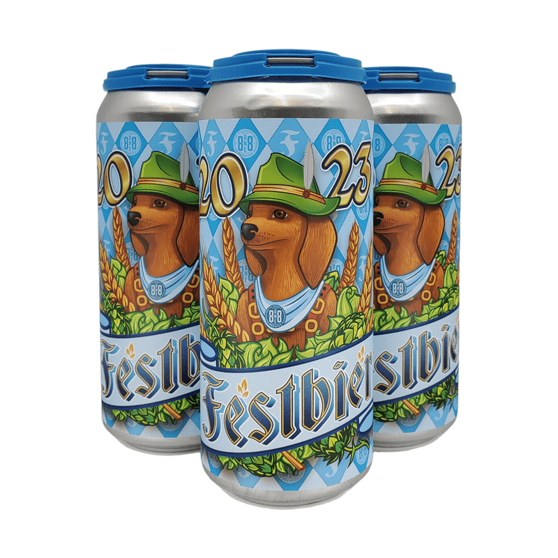 8one8 Brewing 'Festbier 2024' Beer 4-Pack - Vintage Wine & Spirits