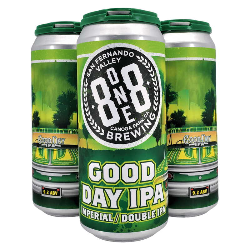 8one8 Brewing 'Good Day' Imperial Double IPA Beer 4-Pack - Vintage Wine & Spirits