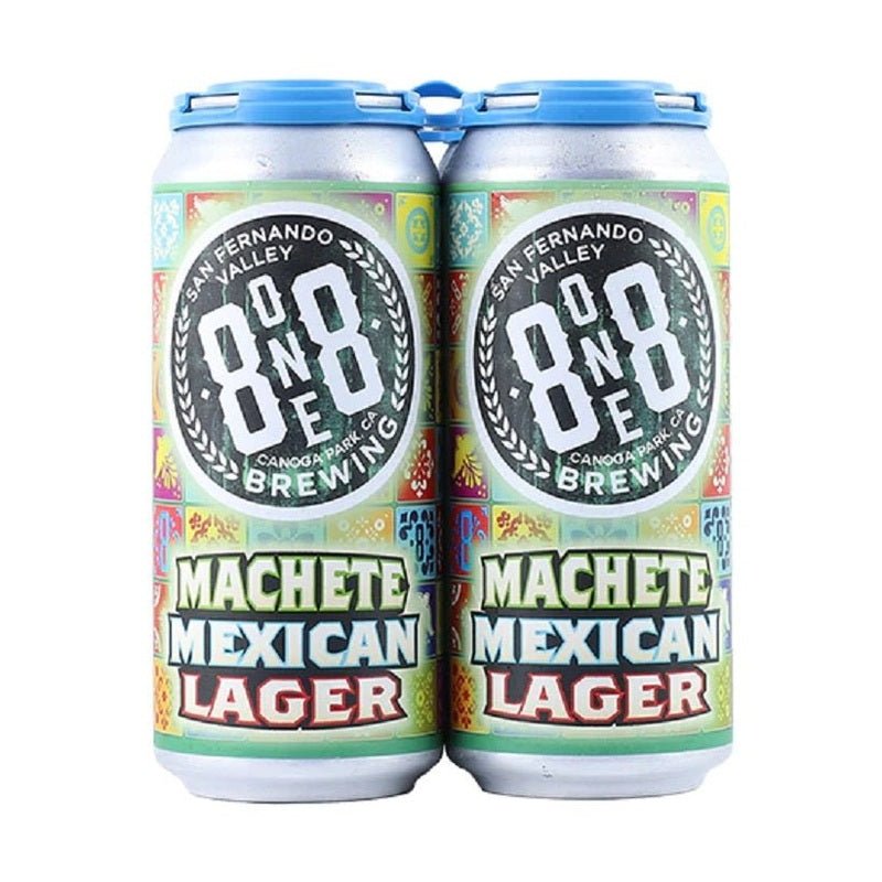 8one8 Brewing 'Machete Mexican Lager' Beer 4-Pack - Vintage Wine & Spirits