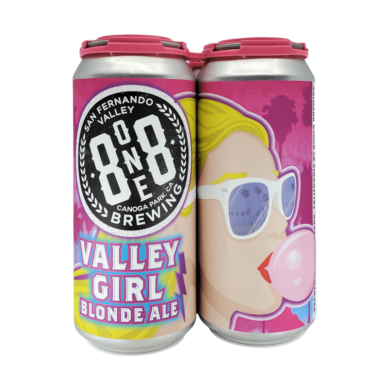 8one8 Brewing 'Valley Girl' Blonde Ale Beer 4-Pack - Vintage Wine & Spirits