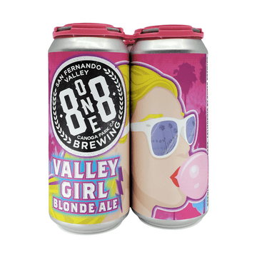 8one8 Brewing 'Valley Girl' Blonde Ale Beer 4-Pack - Vintage Wine & Spirits