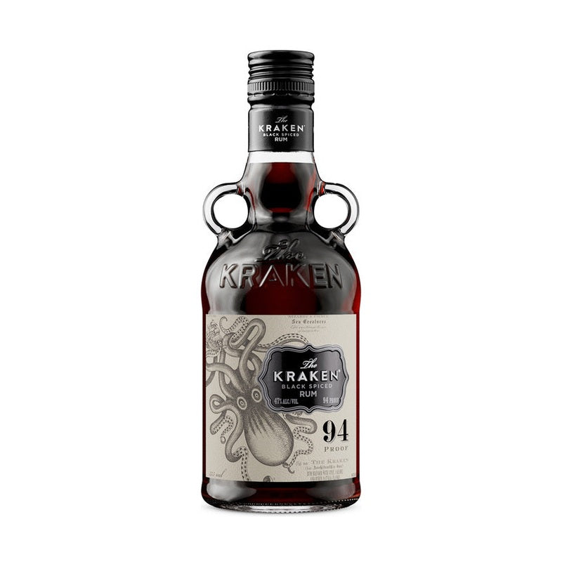 The Kraken Black Spiced Rum 94 Proof 375mL bottle