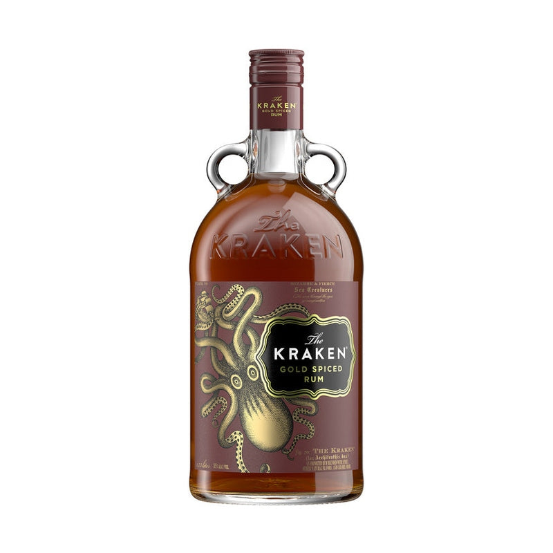 The Kraken Gold Spiced Rum 1.75L bottle