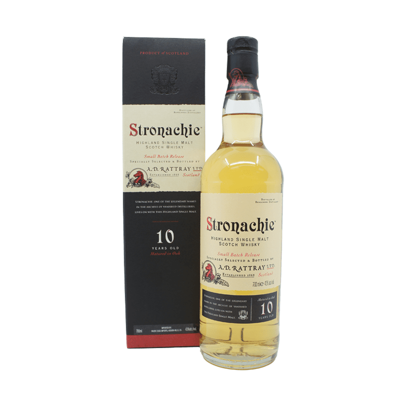 A.D. Rattray Stronachie 10 Year Old Small Batch Highland Single Malt Scotch Whisky - Vintage Wine & Spirits