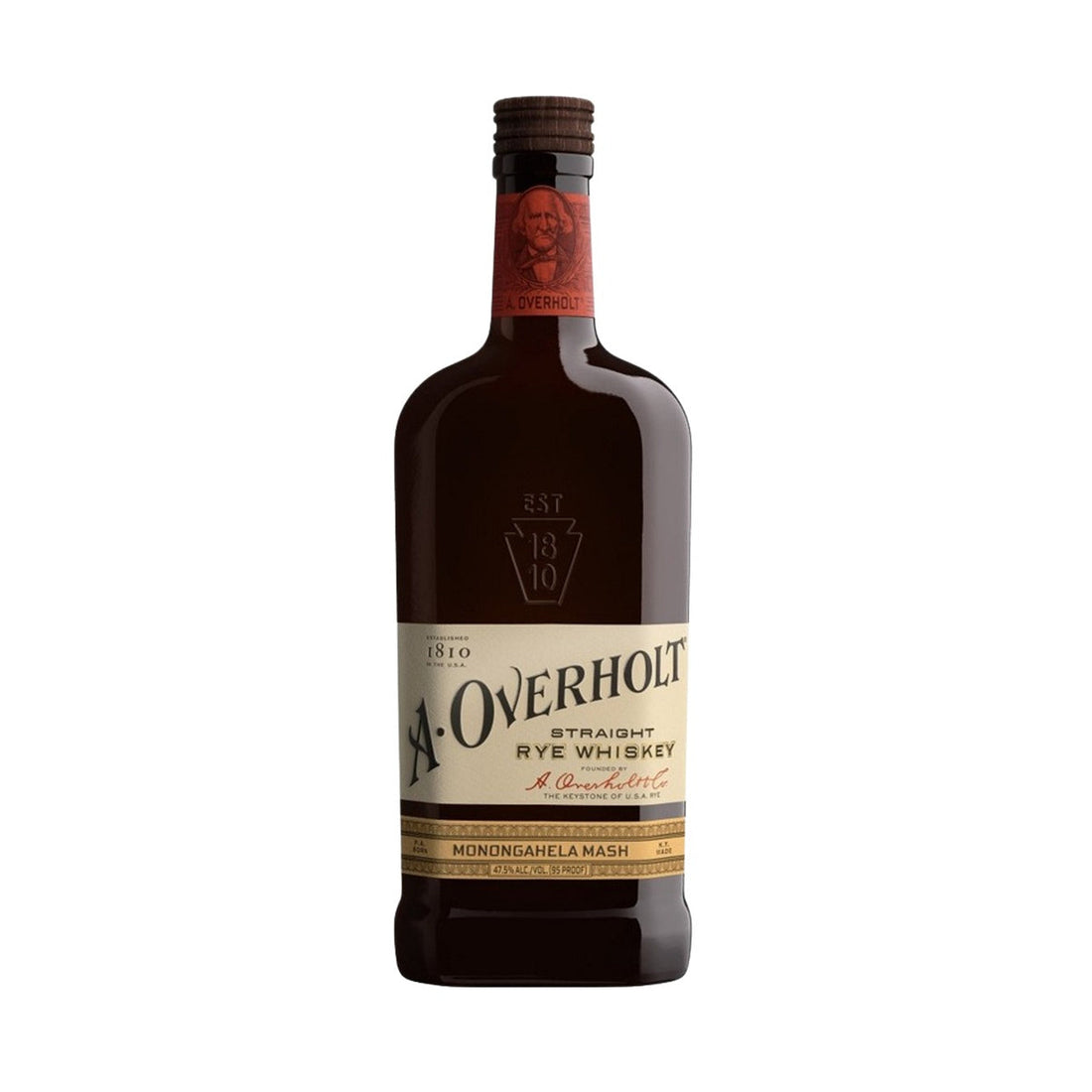 A. Overholt 4 Year Old Monongahela Mash Straight Rye Whiskey - Vintage Wine & Spirits