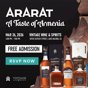 A Taste of Armenia: Ararat Brandy Tasting - Vintage Wine & Spirits