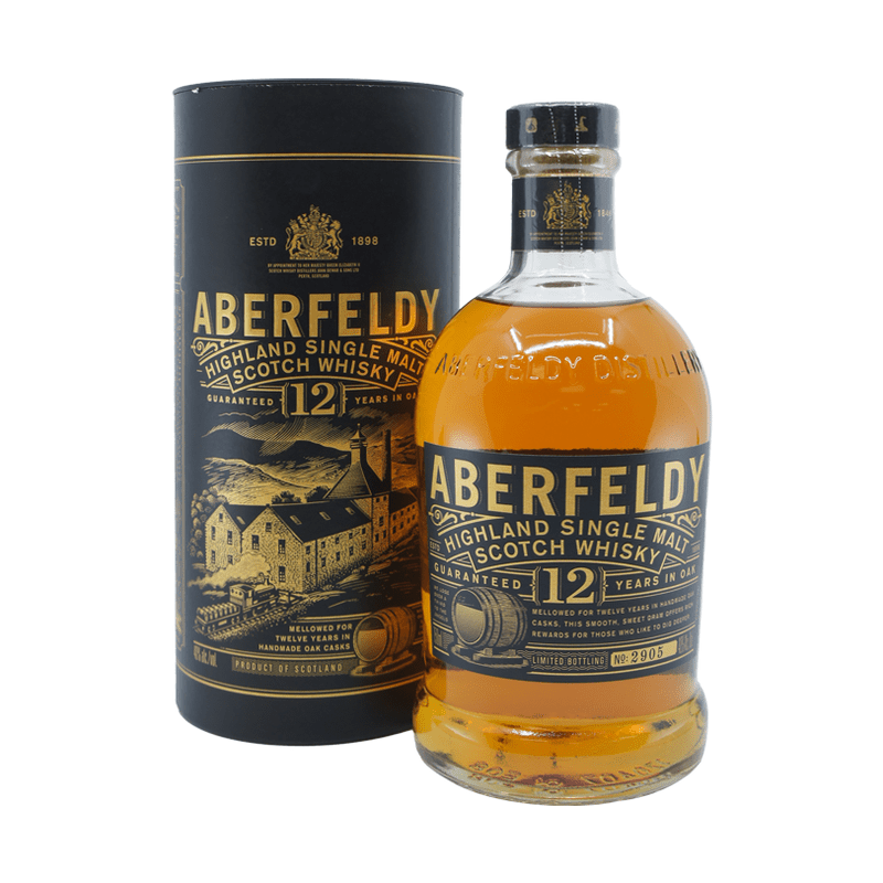 Aberfeldy 12 Year Old Highland Single Malt Scotch Whisky - Vintage Wine & Spirits