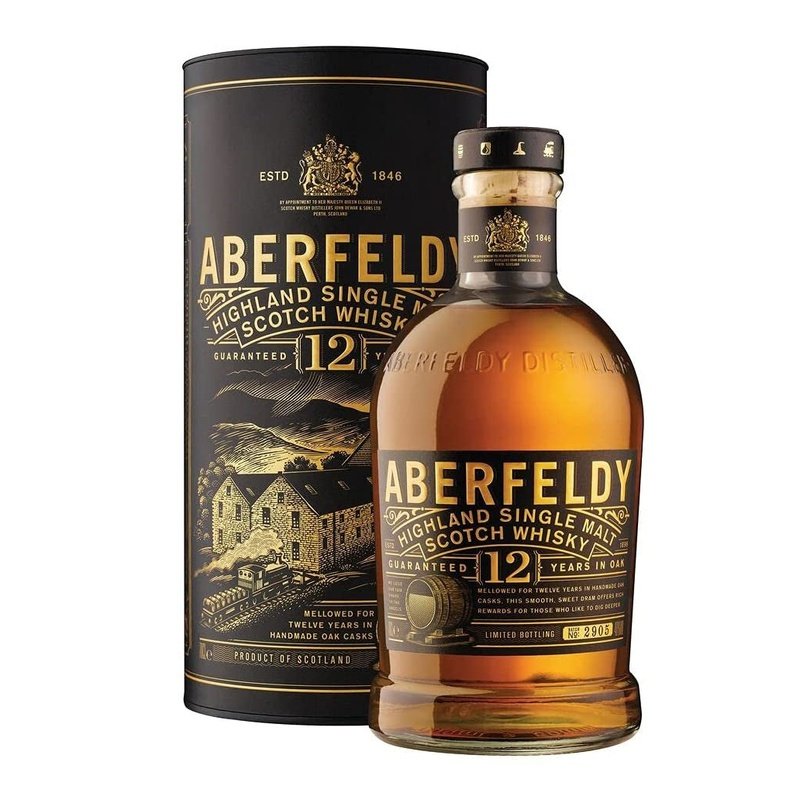Aberfeldy 12 Year Old Highland Single Malt Scotch Whisky - Vintage Wine & Spirits