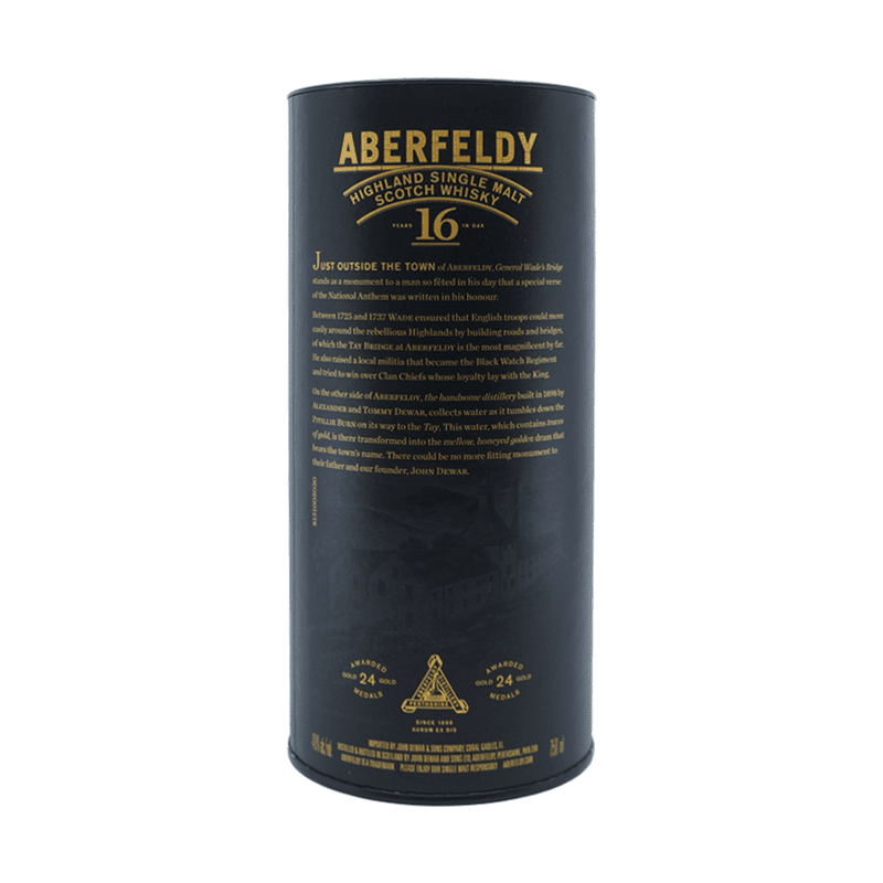 Aberfeldy 16 Year Old Highland Single Malt Scotch Whisky - Vintage Wine & Spirits