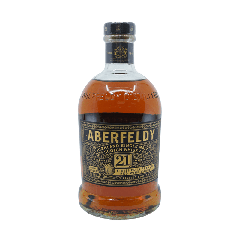 Aberfeldy 21 Year Limited Edition St-Emilion French Wine Cask Finish - Vintage Wine & Spirits