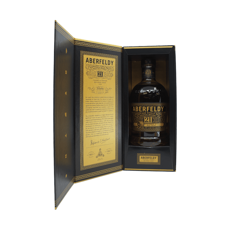 Aberfeldy 21 Year Limited Edition St-Emilion French Wine Cask Finish - Vintage Wine & Spirits