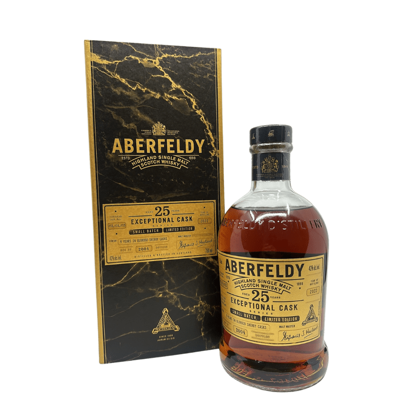 Aberfeldy 25 Year Exceptional Cask Single Malt Scotch Whisky - Vintage Wine & Spirits