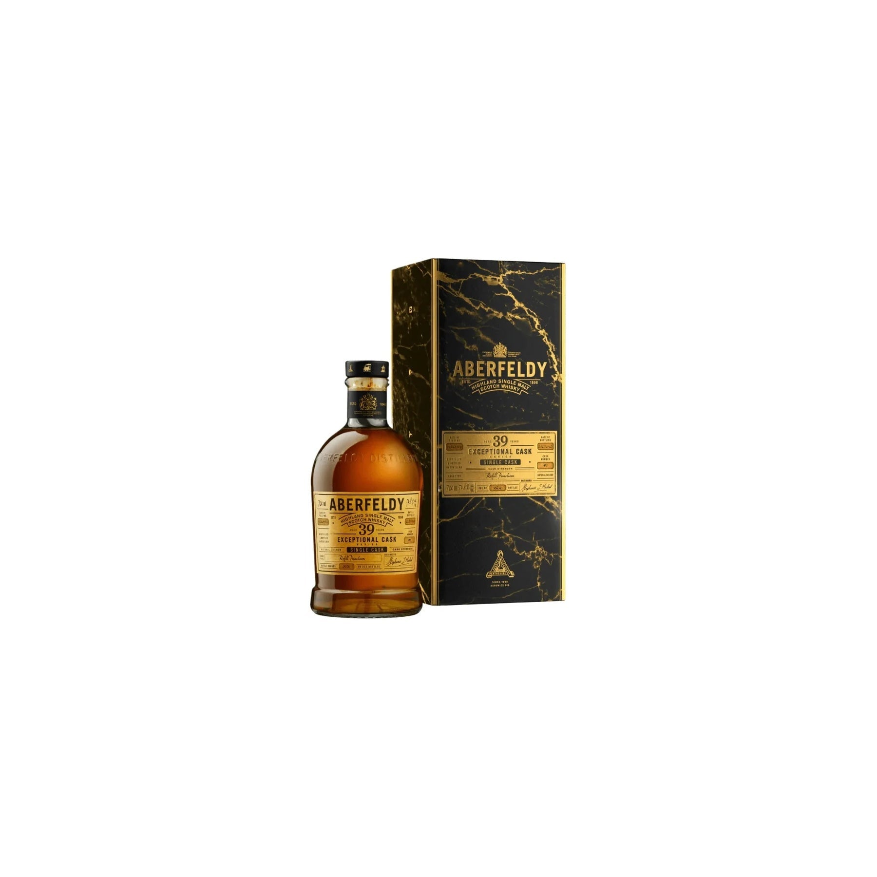 Aberfeldy Exceptional Cask Series 39 Year Old Single Cask Single Malt Scotch Whisky 700ml - Vintage Wine & Spirits