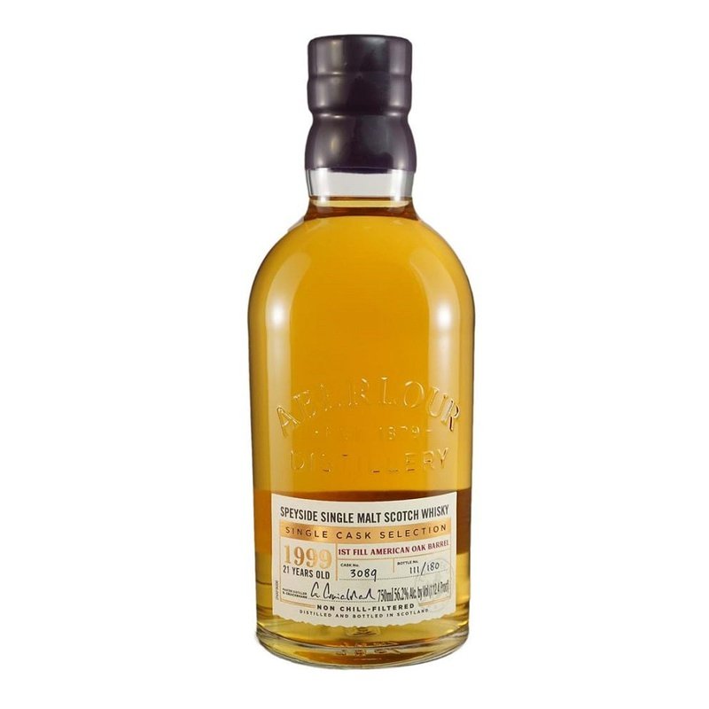 Aberlour 21 Year Old Single Cask First Fill American Oak Barrel 1999 Speyside Single Malt Scotch Whisky - Vintage Wine & Spirits