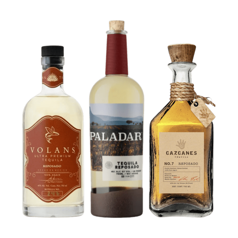 Additive Free Reposado Tequila – American White Oak 3-Bottle Bundle - Vintage Wine & Spirits