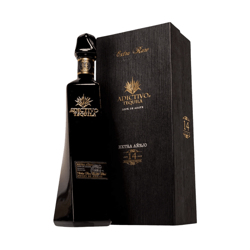 Adictivo Tequila Extra Anejo 14 Year Double Black - Vintage Wine & Spirits
