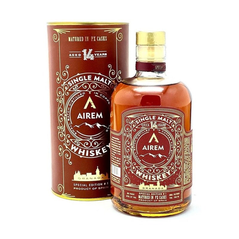 Airem 14 Year Old PX Cask Matured Single Malt Whiskey - Vintage Wine & Spirits