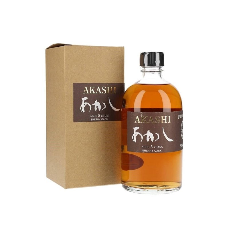 Akashi 5 Year Old Sherry Cask Single Malt Japanese Whisky - Vintage Wine & Spirits