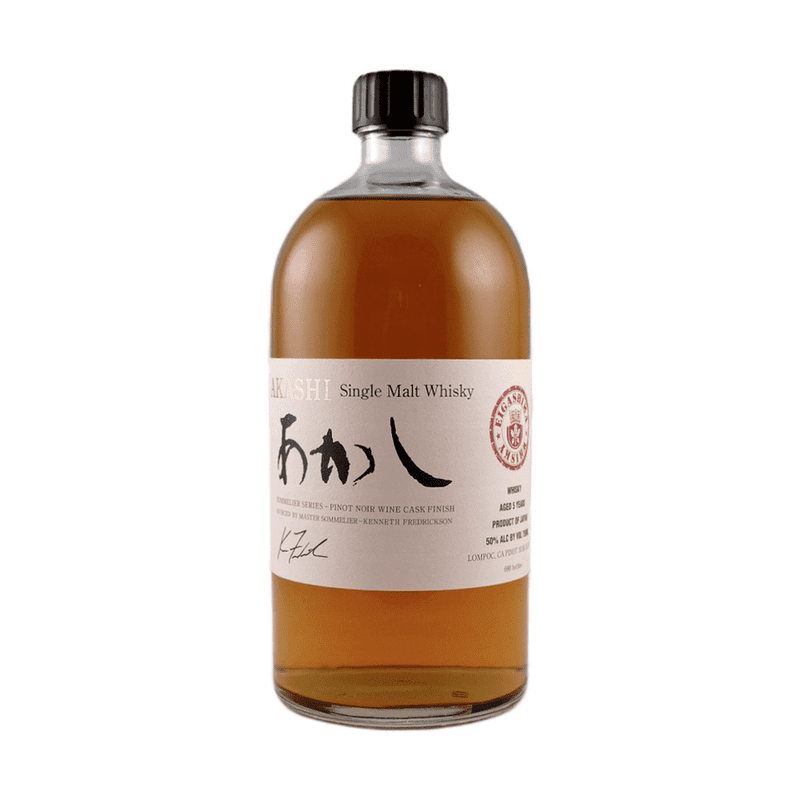 Akashi Sommelier Series Pinot Noir Finish White Oak Single Malt Whisky - Vintage Wine & Spirits