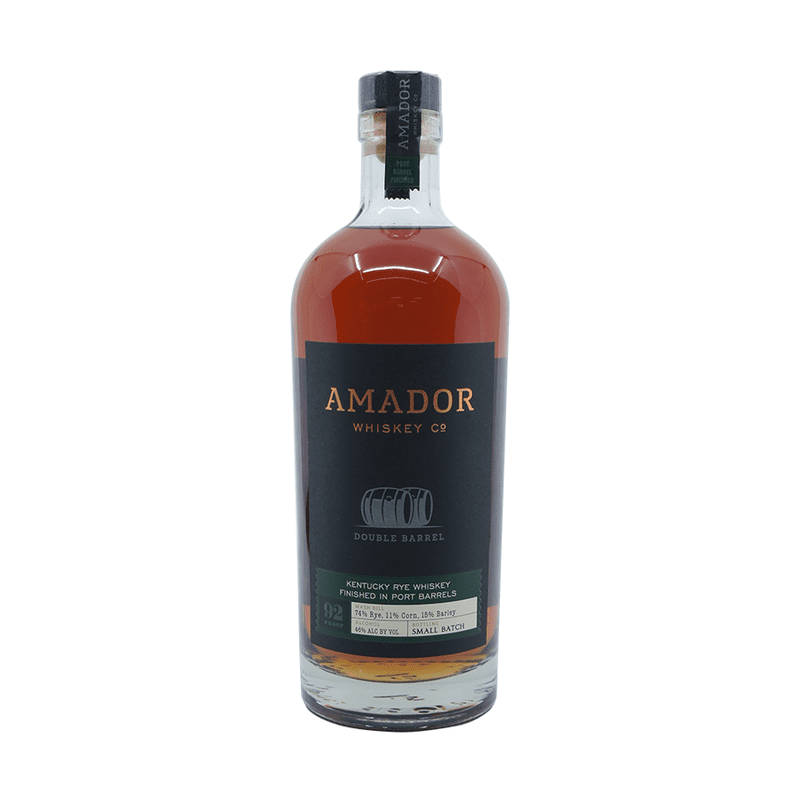 Amador Double Barrel Port Barrels Finish Kentucky Rye Whiskey - Vintage Wine & Spirits