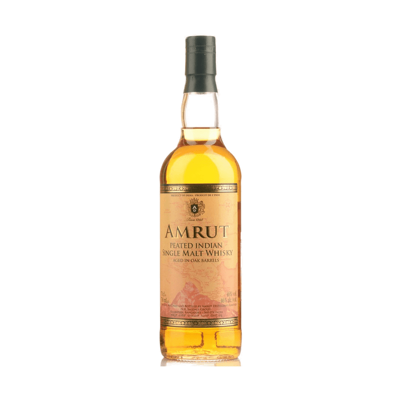 Amrut Peated Single Malt Indian Whisky - Vintage Wine & Spirits