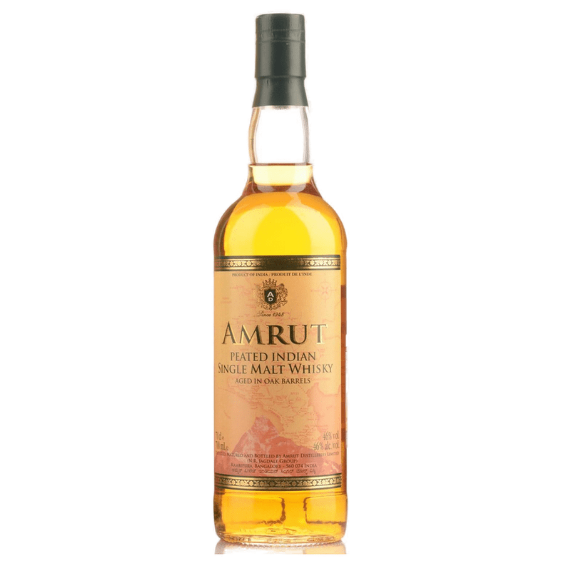 Amrut Peated Single Malt Indian Whisky - Vintage Wine & Spirits